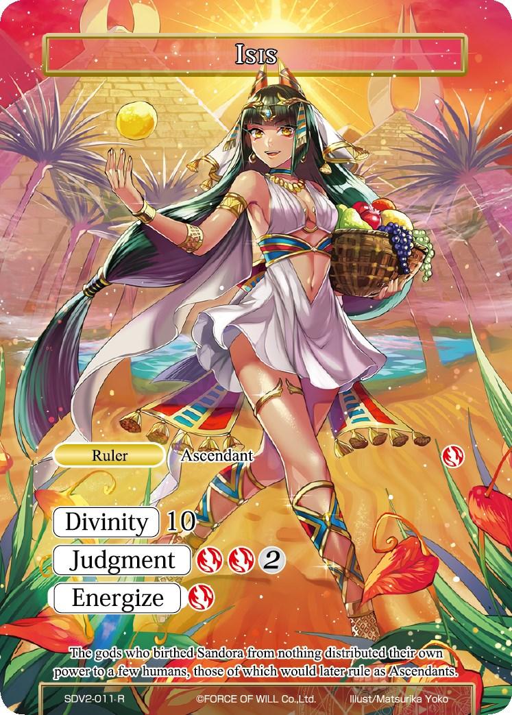 Isis // Isis, the Hundred Weapon Master (SDV2-011/JR) [Starter Deck: Valhalla Cluster] - POKÉ JEUX