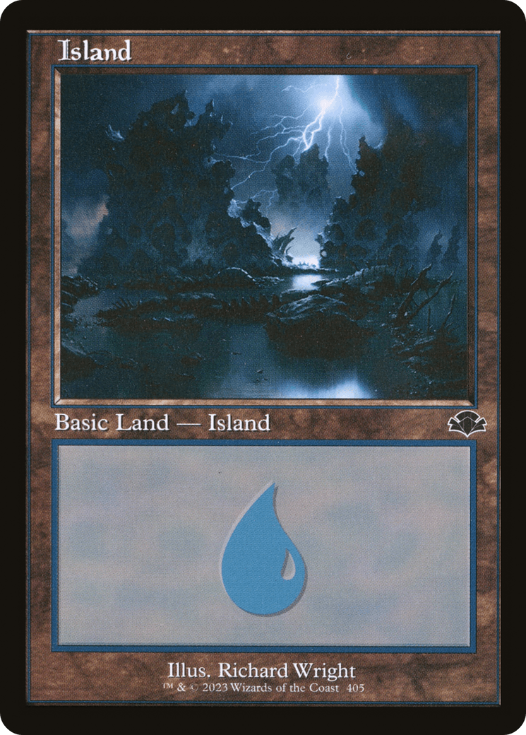 Island (405) (Retro) [Dominaria Remastered] - POKÉ JEUX