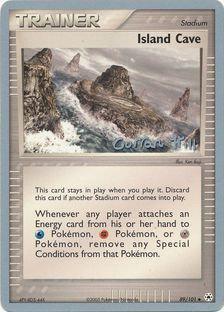 Island Cave (89/101) (Bright Aura - Curran Hill's) [World Championships 2005] - POKÉ JEUX