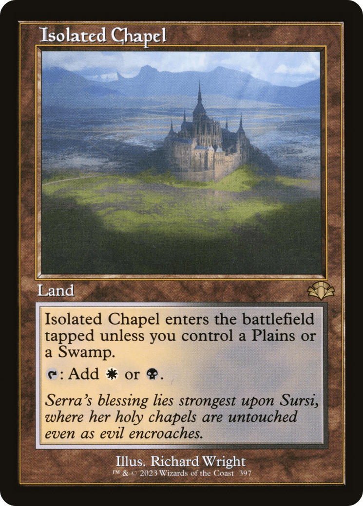 Isolated Chapel (Retro) [Dominaria Remastered] - POKÉ JEUX