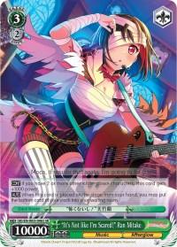 "It's Not like I'm Scared!" Ran Mitake (BD/EN-W03-046S SR) [BanG Dream! Girls Band Party! MULTI LIVE] - POKÉ JEUX