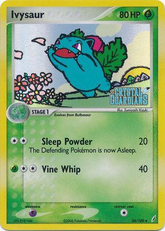 Ivysaur (34/100) (Stamped) [EX: Crystal Guardians] - POKÉ JEUX