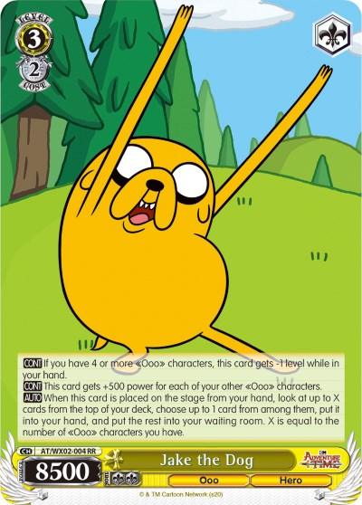 Jake the Dog (AT/WX02-004 RR) [Adventure Time] - POKÉ JEUX