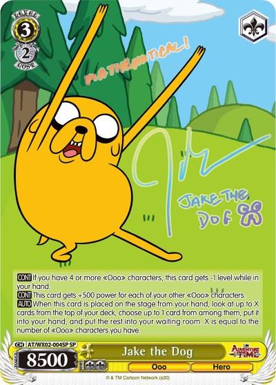 Jake the Dog (AT/WX02-004SP SP) [Adventure Time] - POKÉ JEUX