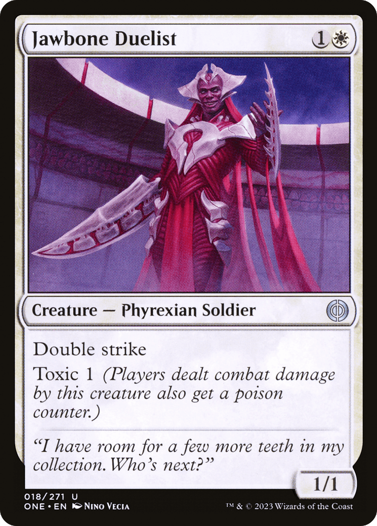 Jawbone Duelist [Phyrexia: All Will Be One] - POKÉ JEUX