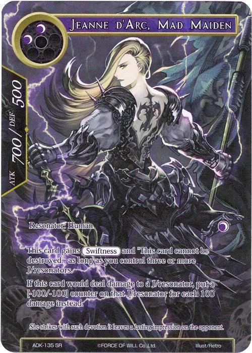 Jeanne d'Arc, Mad Maiden (Full Art) (ADK-135) [Advent of the Demon King] - POKÉ JEUX