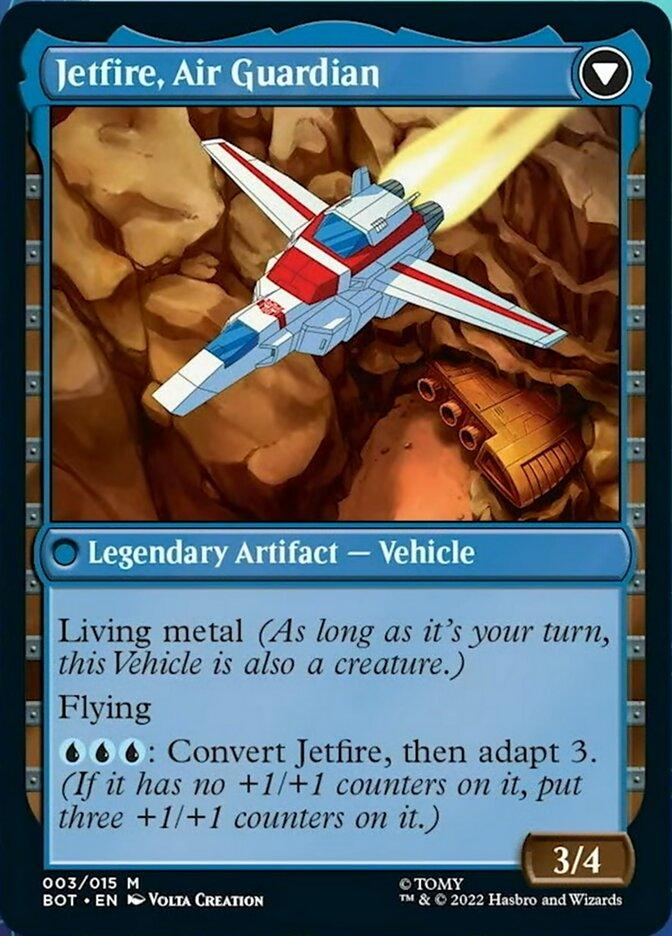 Jetfire, Ingenious Scientist // Jetfire, Air Guardian [Transformers] - POKÉ JEUX