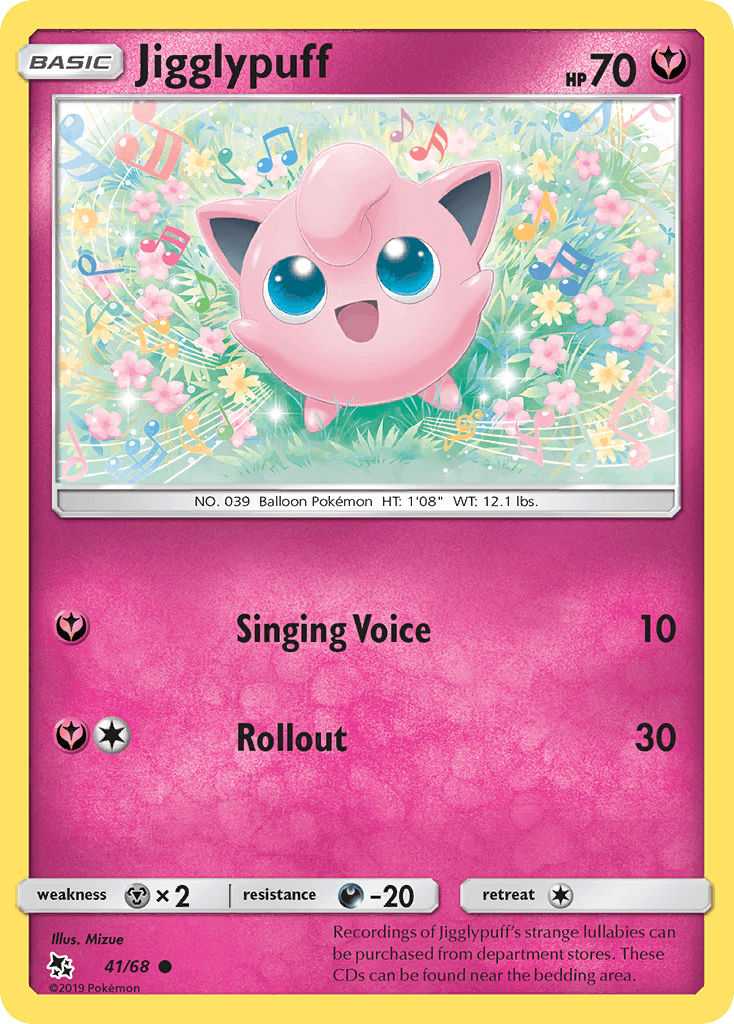 Jigglypuff (41/68) [Sun & Moon: Hidden Fates] - POKÉ JEUX