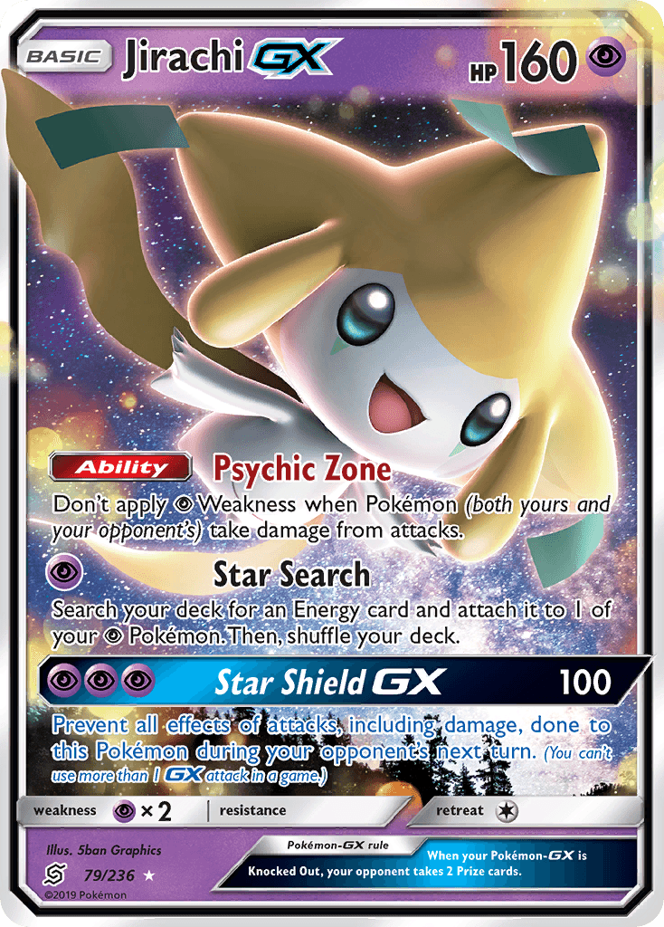 Jirachi GX (79/236) [Sun & Moon: Unified Minds] - POKÉ JEUX