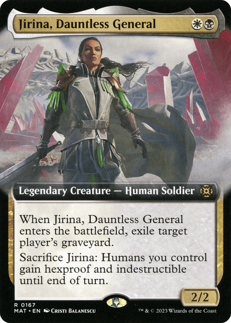 Jirina, Dauntless General (Extended Art) [March of the Machine: The Aftermath] - POKÉ JEUX