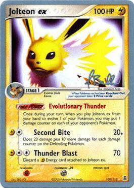 Jolteon ex (109/113) (Eeveelutions - Jimmy Ballard) [World Championships 2006] - POKÉ JEUX