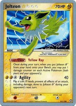 Jolteon Star (101/108) (Legendary Ascent - Tom Roos) [World Championships 2007] - POKÉ JEUX