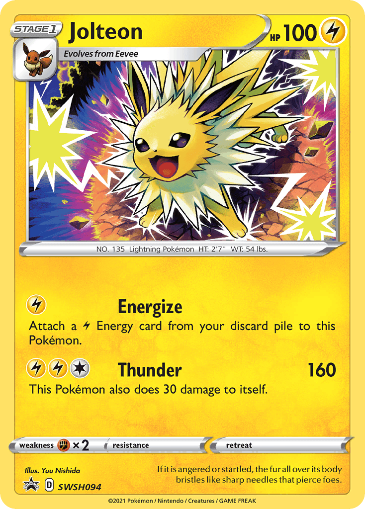 Jolteon (SWSH094) [Sword & Shield: Black Star Promos] - POKÉ JEUX