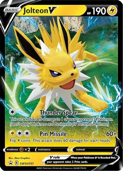 Jolteon V (SWSH151) [Sword & Shield: Black Star Promos] - POKÉ JEUX