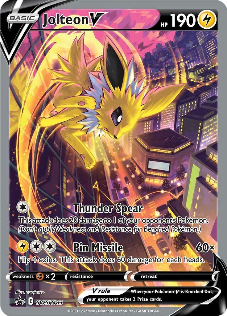 Jolteon V (SWSH183) [Sword & Shield: Black Star Promos] - POKÉ JEUX