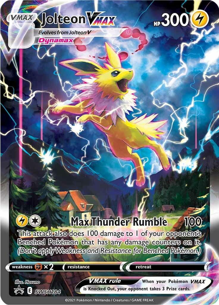 Jolteon VMAX (SWSH184) [Sword & Shield: Black Star Promos] - POKÉ JEUX