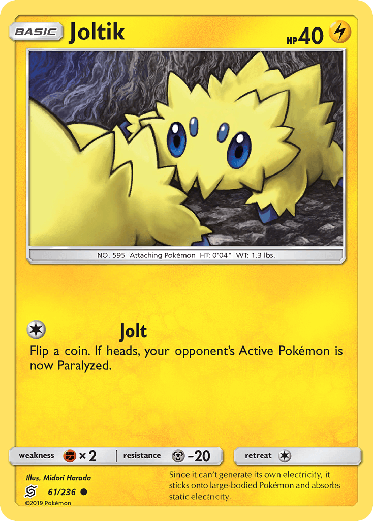 Joltik (61/236) [Sun & Moon: Unified Minds] - POKÉ JEUX