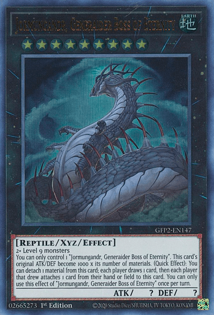 Jormungandr, Generaider Boss of Eternity [GFP2-EN147] Ultra Rare - POKÉ JEUX