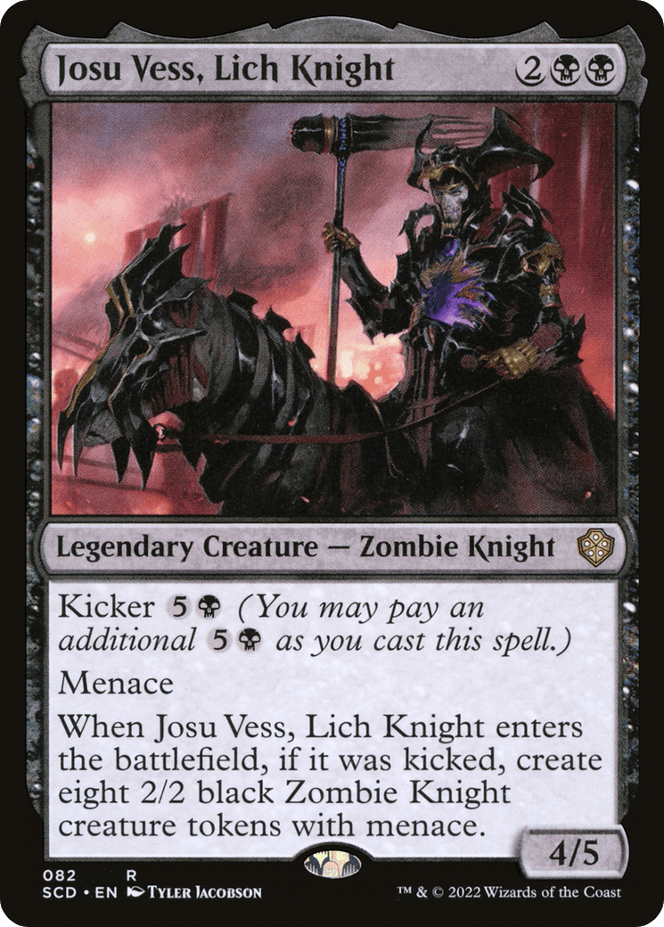 Josu Vess, Lich Knight [Starter Commander Decks] - POKÉ JEUX