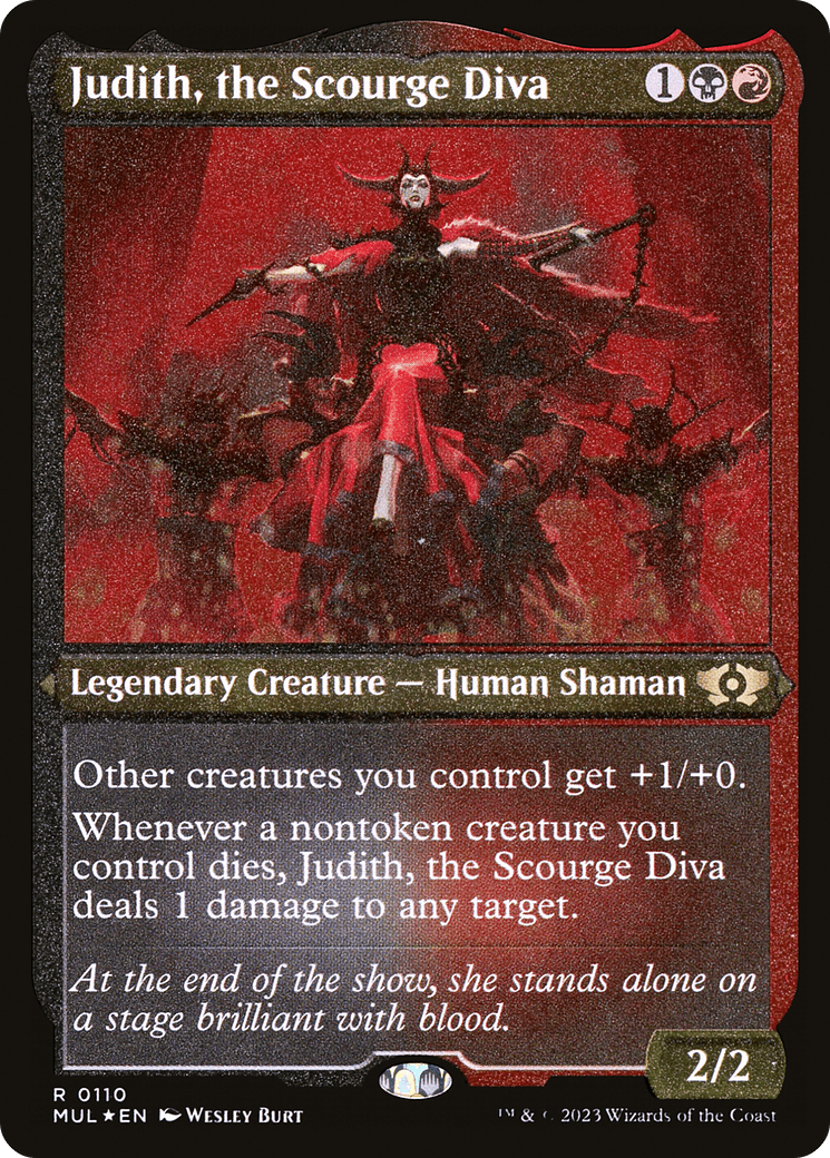 Judith, the Scourge Diva (Foil Etched) [Multiverse Legends] - POKÉ JEUX