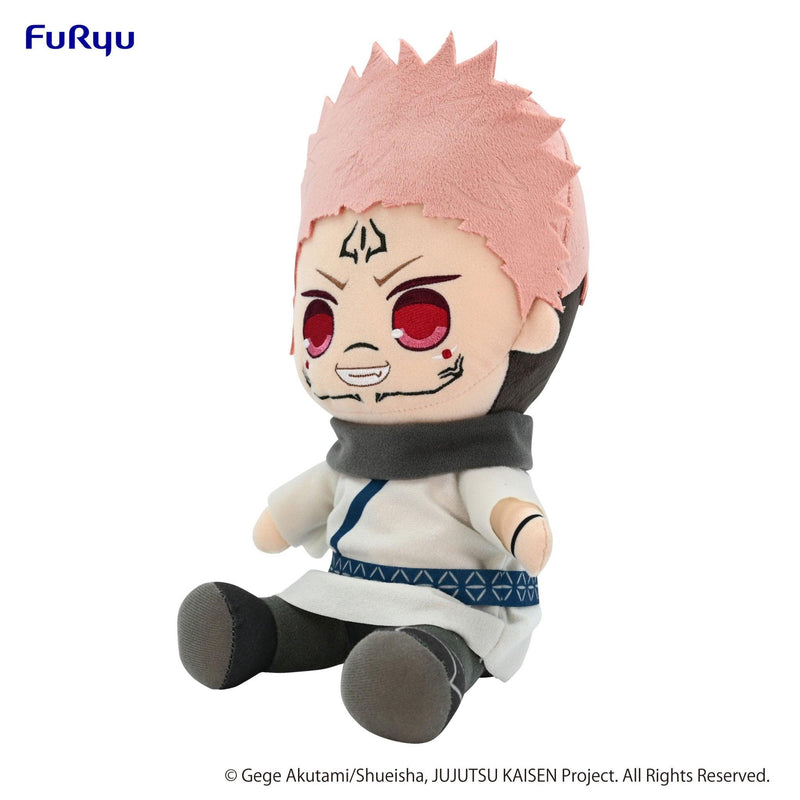 JUJUTSU KAISEN KYURUMARU Big Plush Toy -Ryomen Sukuna - POKÉ JEUX