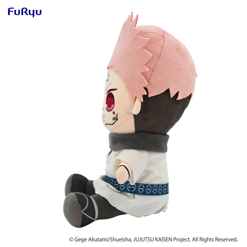 JUJUTSU KAISEN KYURUMARU Big Plush Toy -Ryomen Sukuna - POKÉ JEUX