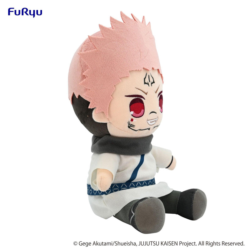 JUJUTSU KAISEN KYURUMARU Big Plush Toy -Ryomen Sukuna - POKÉ JEUX