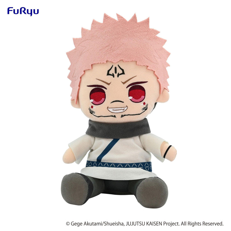 JUJUTSU KAISEN KYURUMARU Big Plush Toy -Ryomen Sukuna - POKÉ JEUX