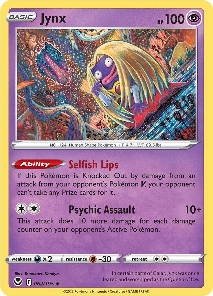 Jynx (062/195) [Sword & Shield: Silver Tempest] - POKÉ JEUX