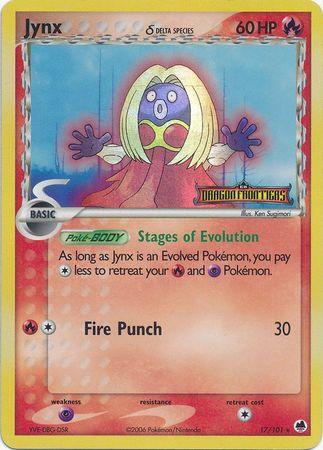 Jynx (17/101) (Delta Species) (Stamped) [EX: Dragon Frontiers] - POKÉ JEUX