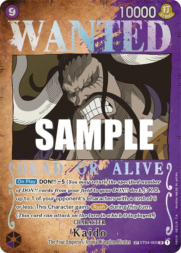 Kaido (Wanted Poster) [Pillars of Strength] - POKÉ JEUX