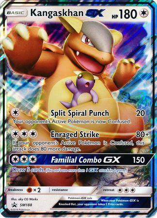 Kangaskhan GX (SM188) (Jumbo Card) [Sun & Moon: Black Star Promos] - POKÉ JEUX