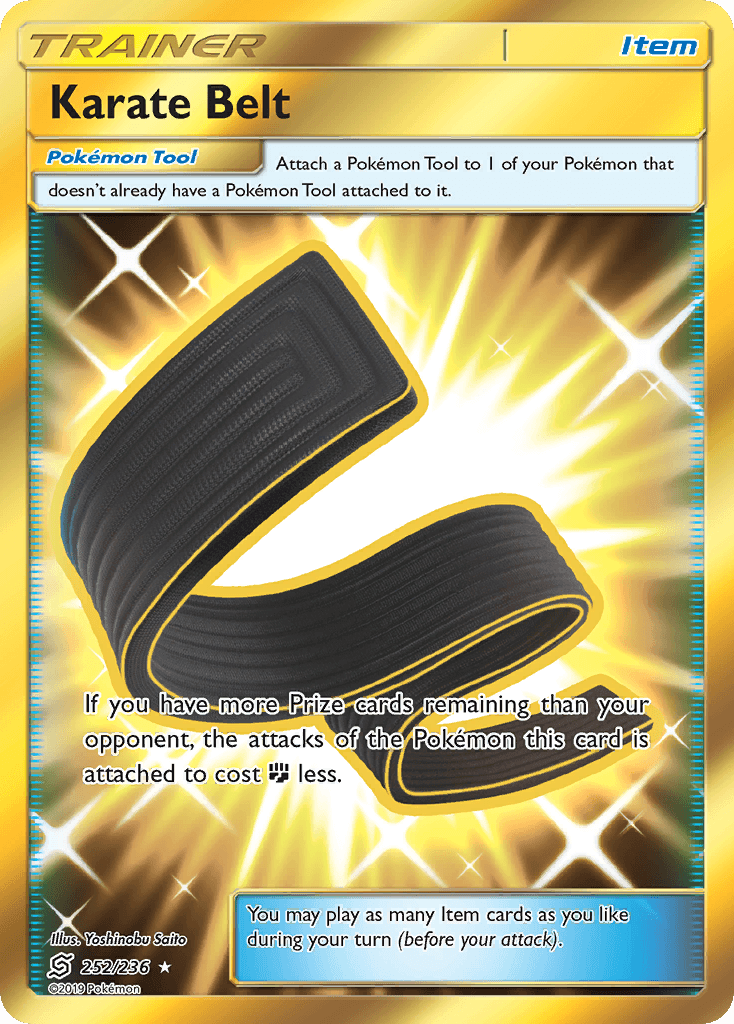 Karate Belt (252/236) [Sun & Moon: Unified Minds] - POKÉ JEUX