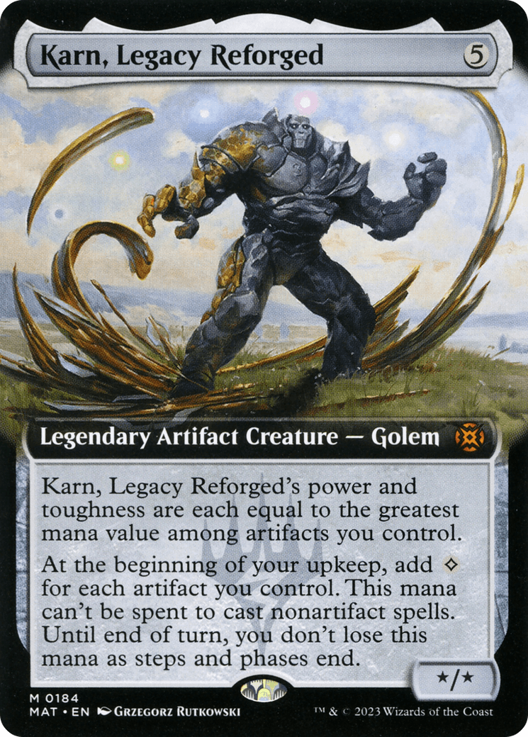 Karn, Legacy Reforged (Extended Art) [March of the Machine: The Aftermath] - POKÉ JEUX