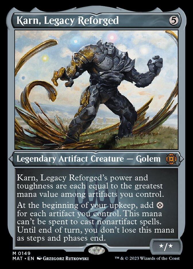 Karn, Legacy Reforged (Foil Etched) [March of the Machine: The Aftermath] - POKÉ JEUX