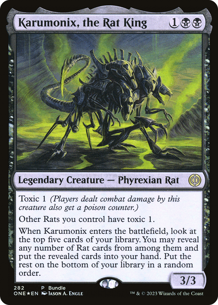 Karumonix, the Rat King (Bundle) [Phyrexia: All Will Be One] - POKÉ JEUX