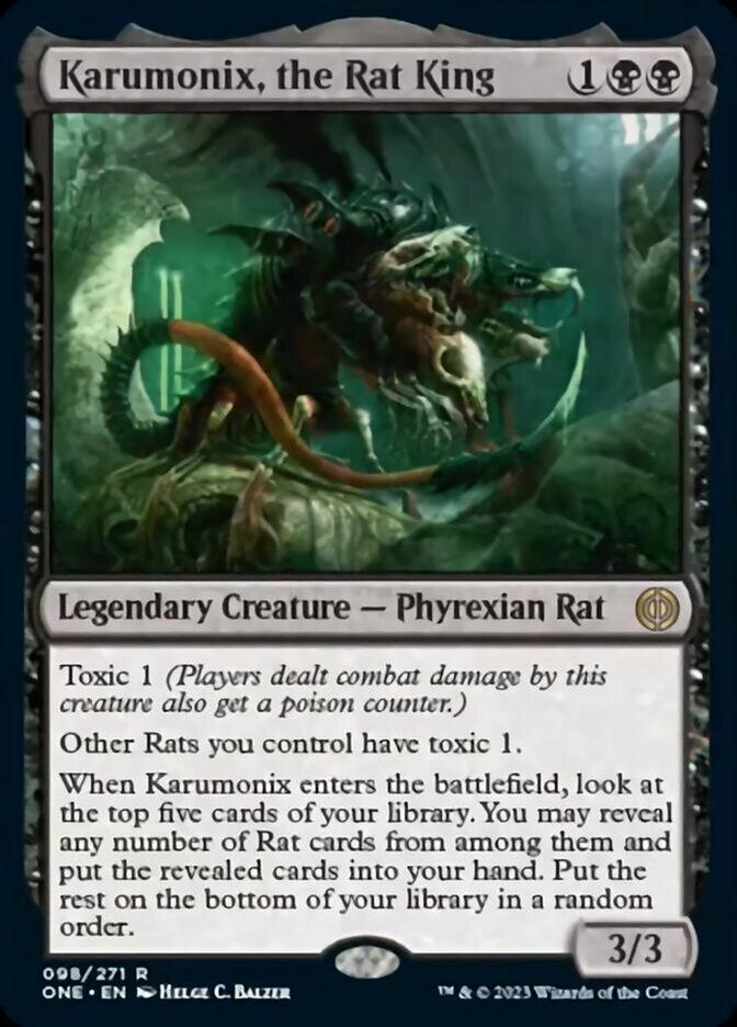 Karumonix, the Rat King [Phyrexia: All Will Be One] - POKÉ JEUX