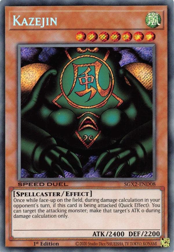 Kazejin [SGX2-END08] Secret Rare - POKÉ JEUX