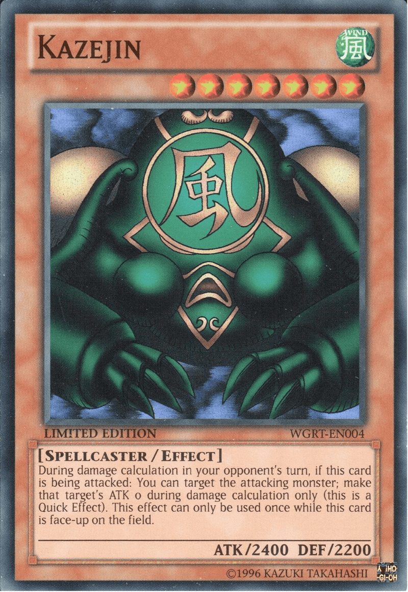 Kazejin [WGRT-EN004] Super Rare - POKÉ JEUX