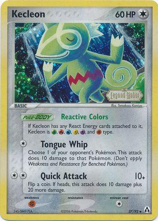 Kecleon (37/92) (Stamped) [EX: Legend Maker] - POKÉ JEUX