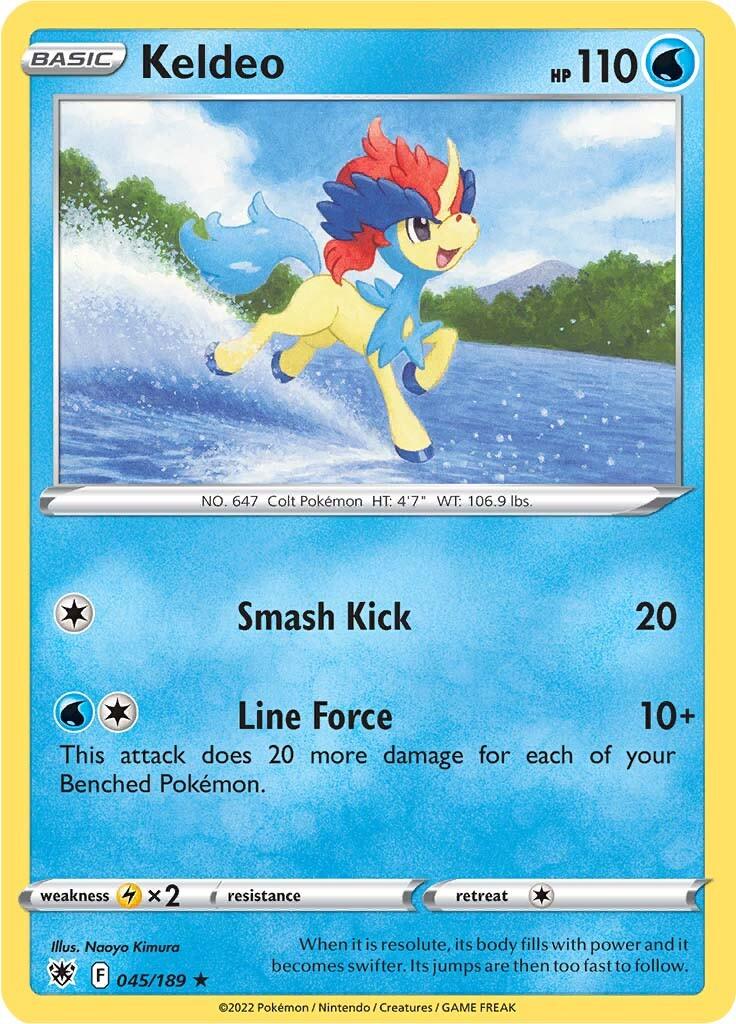 Keldeo (045/189) [Sword & Shield: Astral Radiance] - POKÉ JEUX