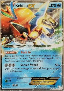 Keldeo EX (49/149) (Darkrai Deck - Jason Klaczynski) [World Championships 2013] - POKÉ JEUX