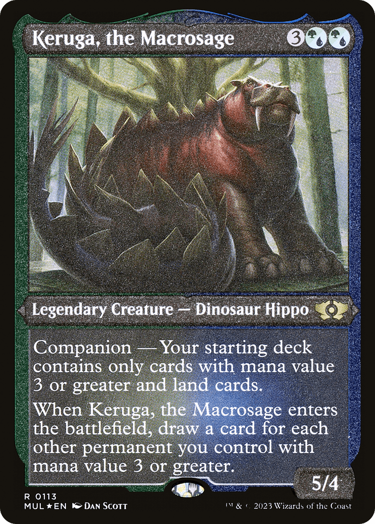 Keruga, the Macrosage (Foil Etched) [Multiverse Legends] - POKÉ JEUX