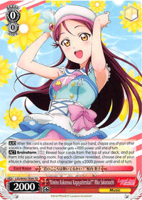 "Kimino Kokorowa Kagayaiterukai?" Riko Sakurauchi (LSS/W45-TE09) [Love Live! Sunshine!!] - POKÉ JEUX