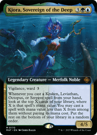 Kiora, Sovereign of the Deep (Extended Art) [March of the Machine: The Aftermath] - POKÉ JEUX