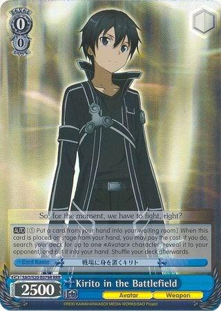 Kirito in the Battlefield (SAO/S20-E079R RRR) [Sword Art Online] - POKÉ JEUX