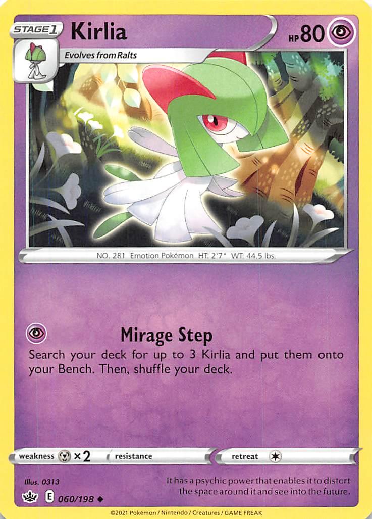 Kirlia (060/198) [Sword & Shield: Chilling Reign] - POKÉ JEUX