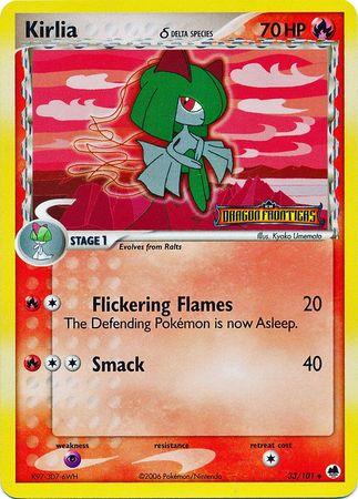 Kirlia (33/101) (Delta Species) (Stamped) [EX: Dragon Frontiers] - POKÉ JEUX