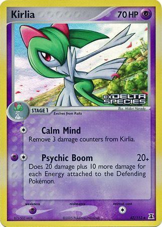 Kirlia (47/113) (Stamped) [EX: Delta Species] - POKÉ JEUX