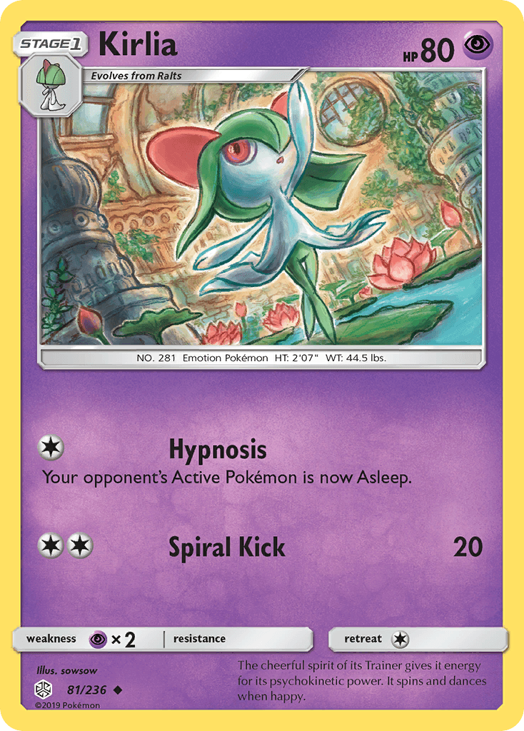 Kirlia (81/236) [Sun & Moon: Cosmic Eclipse] - POKÉ JEUX